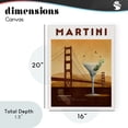 thumbnail image 4 of Stupell Industries Victorian Retro Martini & Bridge View Canvas Art, 16 x 20, by Brett Blumenthal, 4 of 8