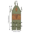 thumbnail image 1 of Garden Farm Apron Oxford Cloth Gardening Aprons with Tools Leg Protection Pockets Adjustable Leg Protection Bib for Farming Trimming Cleaning, 1 of 8