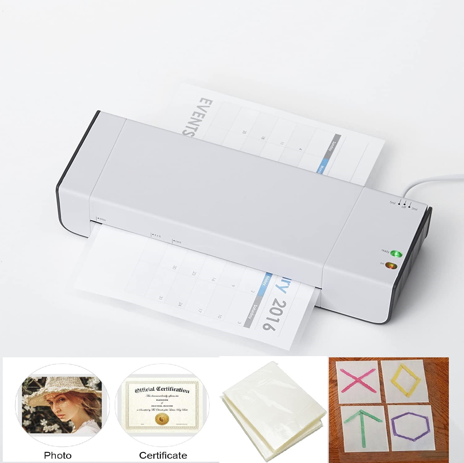 10 PCS A5（160*225mm),Laminating Pouches 3 Mil Thermal Laminating