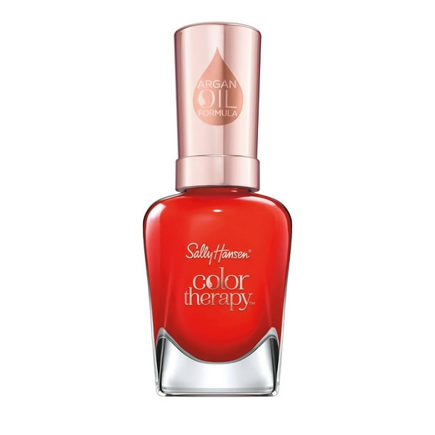 Sally Hansen Color Therapy Nourishing Nail Varnish Shade 340 Red-iance 14.7 Ml