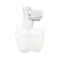 thumbnail image 2 of Delight Jewelry Silvertone Large Initial - W - Silver tone Infinity French Earrings, 2 of 4