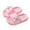Pink, variant on Utoimkio Kid Girls Cute Cartoon Slides Girls Shower Slippers Slip on Slide Sandals Non-slip Soft Sole Summer Beach Shoes for Girls