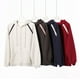 thumbnail image 3 of Autumn/Winter 380g Composite Cotton Raglan Hooded Sweatshirt with Zipper, Men's Preppy Style, Loose Fit, Color Block Coat, 3 of 4