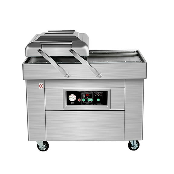 Vacuum Sealing Packaging Machine Food Sealer Two Chambers 220V