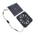thumbnail image 1 of Solar Panel Exhaust Fan, Portable Multifunctional 100W Solar Panel Powered Fan  for Greenhouse, 1 of 7