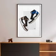 thumbnail image 4 of Póster de zapatillas de deporte de marca de fama mundial para sala de estar, pintura en lienzo moderna, arte para el hogar, decoración de pared, imágenes estéticas, regalos, 4 of 5