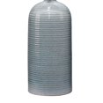 thumbnail image 4 of Benzara BM263649 Table Lamp with Ceramic Riged Base & Drum Shade, White, 4 of 5