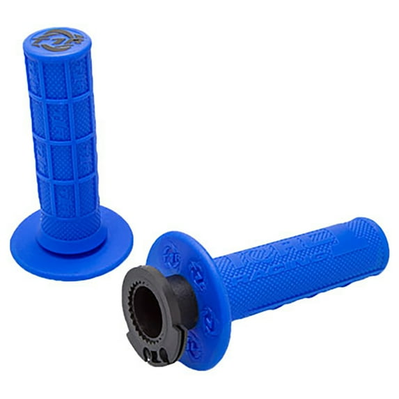 TORC1 Racing Defy Lock On MX Grips Blue Compatible With Gas Gas EX 450F 2021