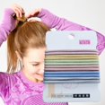 thumbnail image 2 of Thick Hair Ties Ponytail Holders Stretch Bands For Women Strong Hold Hair Accessories, 2 of 7