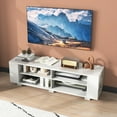 thumbnail image 3 of Wooden TV Stand with 8 Open Shelves for TVs up to 65 Inch Flat Screen, 3 of 11