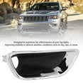 thumbnail image 3 of Fog Light Bezel Trim Fog Driving Lamp Trim Cover Snap on Replacement for Cars, 3 of 7
