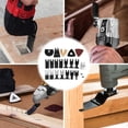 thumbnail image 4 of Oscillating Multitool, Universal Wood Cutting Kit Multitool Blades Kit, Workshop Household for Wood Metal Plastics, 4 of 7