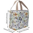 thumbnail image 2 of Mini bolsa de almuerzo reutilizable pequeña bolsa de almuerzo linda con cordón adecuado, 2 of 5