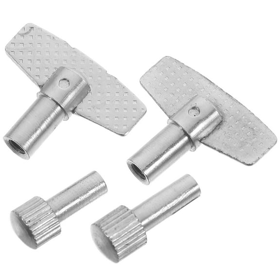 DEEPCRAFF 1Set Universal Metal Winder Key Kit for Retro Wall Clock and Grandfather Clock Repair