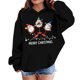 thumbnail image 1 of Sudadera con capucha para niñas y niños, sudadera de manga larga con cuello redondo y estampado de moda, jersey con bolsillo, sudadera de poliéster para niñas, 1 of 8