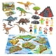 thumbnail image 1 of 20pcs Volcano Dinosaur Models Juego de escena de juguete realista Juguetes educativos para niños, 1 of 6