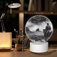 thumbnail image 6 of Daiia 60s Black White Western Cowboy Pattern Acrylic Night Light, LED Touch Light, Bedroom Night Light, Soft Glowing Lamp Perfect Gift for Mother's Day, Birthday, or Christmas, 6 of 9