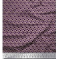 thumbnail image 1 of Soimoi Viscose Chiffon Fabric Brush Stroke Abstract Printed Fabric 1 Yard 42 Inch Wide, 1 of 3