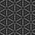 thumbnail image 1 of Ahgly Company Machine Washable Indoor Square Transitional Night Black Area Rugs, 4' Square, 1 of 7