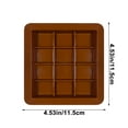 thumbnail image 3 of 12 Compartments Chocolate Mould Silica Baking Mould Oven Bakeable, 3 of 6