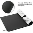 thumbnail image 4 of Japanese Red and Black Wave Mouse Pad 35.4 X 15.7 Inch Extended Large Cool Mouse Mat Non-Slip Rubber Base Long Art Mousepad with Stitched Edges Waterproof Desk Pad for Gaming&Home Office,XL, 4 of 6