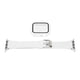 thumbnail image 1 of Correa de Reloj Nikou de 40 mm Ajustable Funda Protectora de PC Color Blanco, 1 of 15