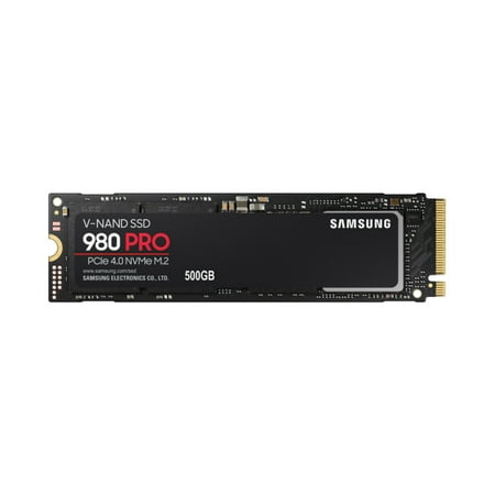 SAMSUNG 980 PRO Series - 500GB PCIe Gen4. X4 NVMe 1.3c - M.2 Internal SSD - MZ-V8P500B/AM