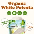 thumbnail image 4 of Organic White Polenta, 1.5 Pounds — Classic Non-GMO Cornmeal. Vegan, Kosher - by Food to Live, 4 of 7