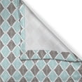thumbnail image 3 of Ambesonne Stripes Kitchen Curtains, Vintage Line Design, 55"x39", Pale Blue and Black, 3 of 3