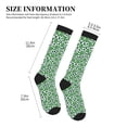 thumbnail image 4 of Pofeuu Leopard print St. Patrick's Day Print Compression Socks for Women & Men Circulation - Best Support for Nurses,Running,Athletic,Sports, 4 of 7