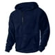 thumbnail image 3 of pstuiky manga larga para hombre, Sudadera con capucha de manga larga con cremallera informal cálida de color sólido para hombre Tops de hombre m, 3 of 8
