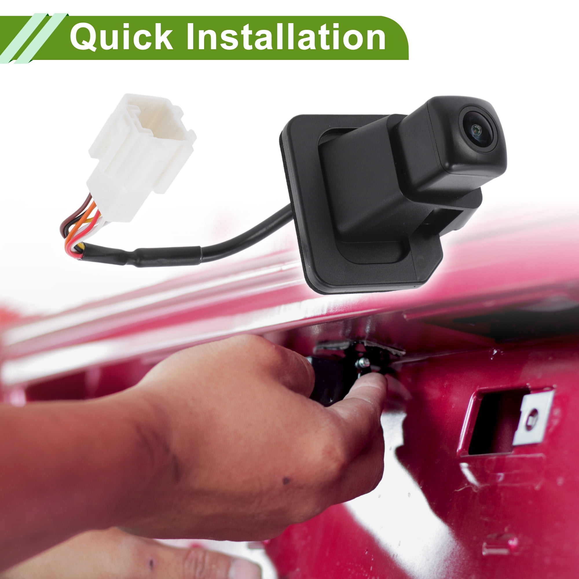 Unique Bargains Rear View Camera for Honda CR-V 2014-2016 License Plate Park Assist