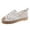 White, variant on ZTTD Fashion Espadrilles Shoes Breathable Casual Shoes Newest Women Flat Shoes White