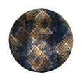 thumbnail image 2 of Easygdp Watercolor Snake Skin Wheel Sun Guard, Spare Tire Cover,Universal Trailer Suv Truck Camper Travel,Easy To Install And Remove -16 Inch, 2 of 9