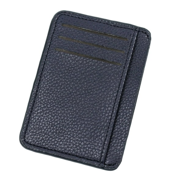 Card Holder Multi-Slot Card Holder PU Pocket Wallet Cash Holder