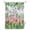 Pink, Green, Gray, variant on Shower Curtains for Bathroom-36"x72",Rustic Pink Flamingo Green Leaves Waterproof Bath Curtain Grommet Shower Curtain Set with Hooks