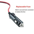 thumbnail image 5 of 1 Pack Car Cigarette Lighter Plug with Internal 15A Fuse, 45A Extension Cable Adapter 3.3ft/1m 14AWG Connector Compatible with Anderson PowerPole Port, 5 of 9