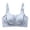 Light Blue, variant on MEICHEN Plus Size Push Up Sports Bras for Women Wireless Full Coverage Workout Bra for Running and Gym Seamless Underwear