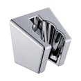 thumbnail image 1 of Silver Shower Holder, Shower Wall Mounted Shower Holder With Screws, Two Card Slots, Compatible With Most Shower Nozzles, 1 of 5