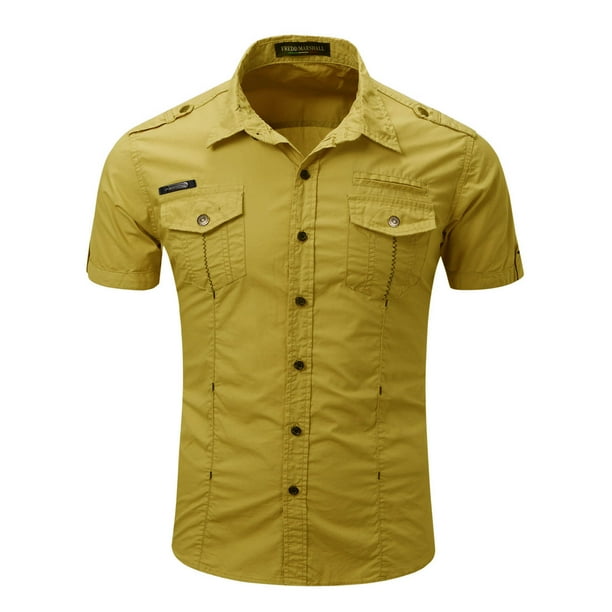pstuiky camisetas camisas para hombre, Camiseta informal de manga corta con cuello redondo y diseño de red de pesca hueca para hombre camisas casuales para hombre s