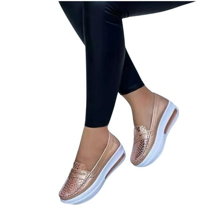 

Women s Ladies Shoes Casual Daily Closed Toe Platform Sneakers Work Shoes