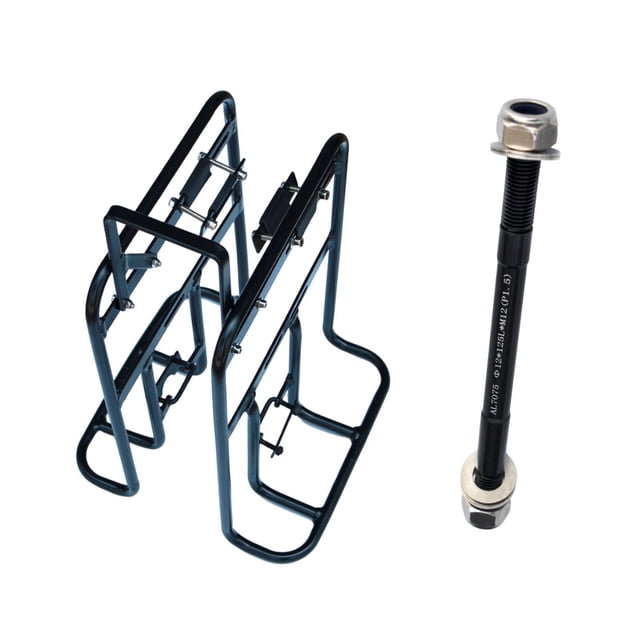 harper Bike Front Rack Sturdy Professional Repair Parts Large Capacity Supplies Simple with Shaft
