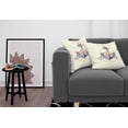 thumbnail image 3 of Ambesonne Ocean Throw Pillow Cover 2 Pack, Vintage Style Anchor Sign, 24", Orange Blue Yellow, 3 of 7