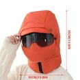 thumbnail image 5 of Windproof Full Face Mask with Eyewear Outdoor Riding Balaclava Winter Thermal Face Cover Neck Warmer for Cycling Skiing Running Cold Weather Protection, 5 of 5