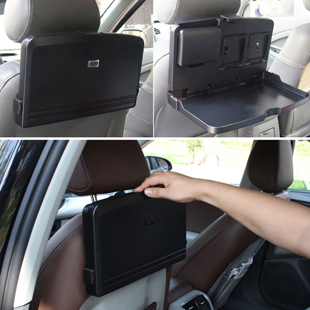 Folding Universal Car Seat Back Bracket for Food Tray Drink Holder