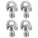 thumbnail image 1 of BESTYASH 4Ud Tornillos Para Fijar Cámara Con Anilla D Plata Para Accesorios De Fotografía, 1 of 6