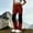 Red, variant on Women's Snow Ski Hiking Pants Waterproof Outdoor Cargo Pants Camping Skiing Ice Fishing Pants with Zipper Pockets