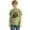 Army Green, variant on Gaexia 100 Days of Shirts 10-12 Casual Summer Tops Short Sleeve T Shirt Top Kids Baggy Back To Outfits Graduation Summer Blouse for Girls