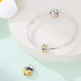 thumbnail image 4 of KUNSIR 2PCS Stopper Clip Charms for Bracelet Necklace, Spacer Beads Mother's Day Christmas DIY Gift for Women, 4 of 6