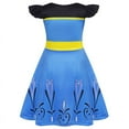 thumbnail image 3 of Benylion Girls Princess Dresses Halloween Costume Birthday Party Dress up Cosplay Outfits Role Play Clothes Whit Wig for 3-4 Years, 3 of 7